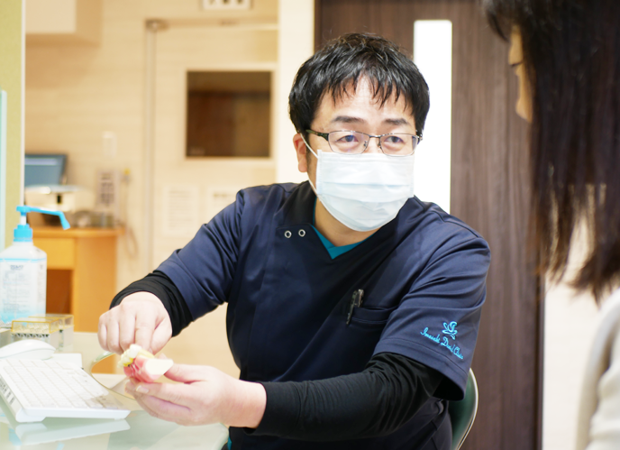 メンテナンスでお口の健康を長くサポート