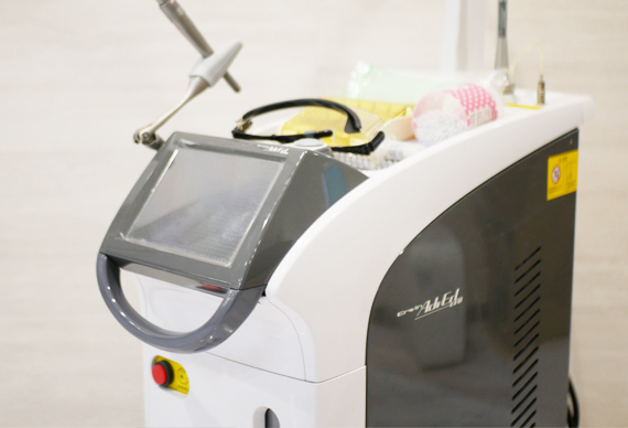 レーザー治療器を活用